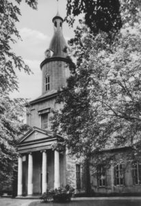 Kirche, Ansicht von Nordwesten, Teilansicht, 1964