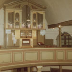 Kirche, Blick zur Orgel, vermutlich 1978