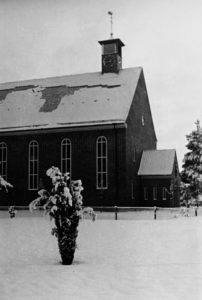 Kirche, Ansicht von Nordwesten, Teilansicht, vor 1945