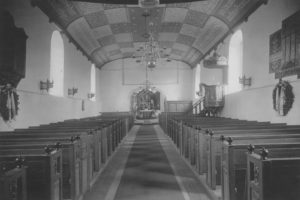 Kirche, Blick zum Altar, vor 1961