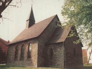 Kirche, Ansicht von Südosten, 1988