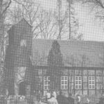 Kirche, Ansicht von Südwesten, Teilansicht, 1967