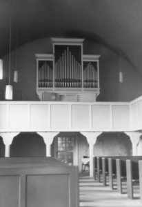 Kirche, Blick zur Orgel, nach 1965