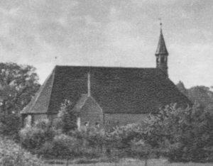 Alte Kirche, Ansicht von Nordosten, vor 1958
