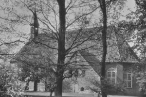 Alte Kirche, Ansicht von Südosten, vor 1958