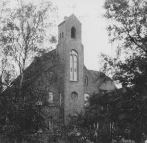 Kirche, Ansicht von Südosten, 1951