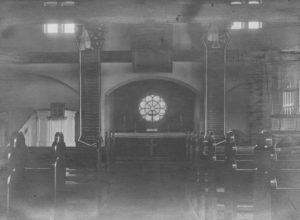 Kirche, Blick zum Altar, vor 1927