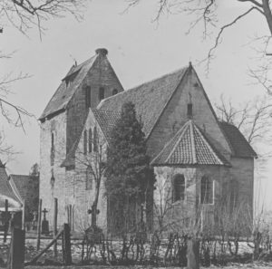 Kirche, Ansicht von Südosten, um 1980/81