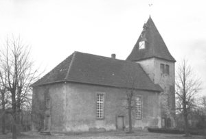 Kirche, Ansicht von Nordosten, um 1960