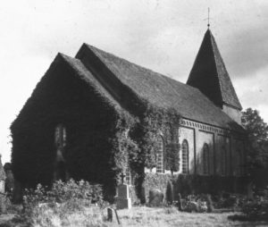 Kirche, Ansicht von Südwesten, 1948