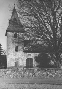 Kirche, Ansicht von Südwesten, Teilansicht, nach 1951