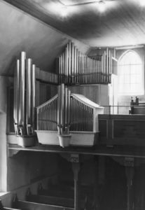 Kirche, Blick zur Orgel, nach 1958
