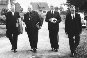 Kirche, Richtfest, um 1966