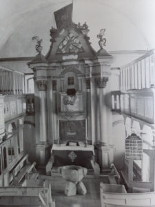 Kirche Helstorf, Altar, um 1930
