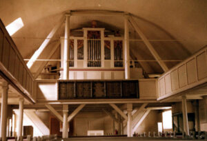 Kirche, Blick zur Orgel, nach 1975