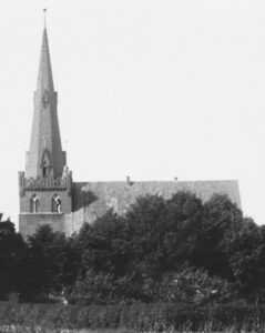 Kirche, Ansicht von Süden, 1938
