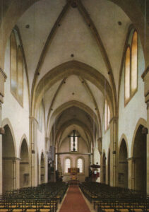 Kirche, Blick zum Altar, nach 1963