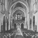 Kirche, Blick zur Orgel, vor 1947