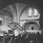 Kirche, Innenansicht, vor 1961