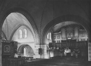 Kirche, Blick nach 'Westen', vor 1961