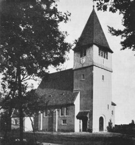 Neue Kirche, Ansicht von Nordwesten, nach 1926