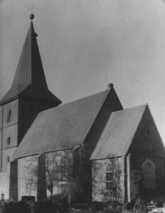 Aegidienkirche, Ansicht von Südosten, um 1960