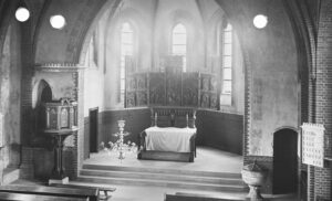 Neue Kirche, Blick zum Altar, vor 1966