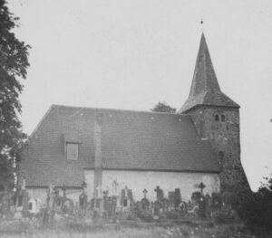 Kirche, Ansicht von Nordosten, um 1948