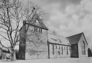 Neue Kirche, Ansicht von Südwesten, vor 1957