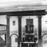 Neue Kirche, Blick zum Altar, vor 1957