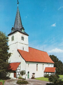 Kirche, Ansicht von Südwesten