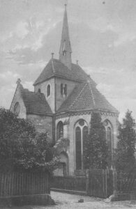 Kirche, Ansicht von Südosten, Teilansicht, 1931