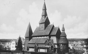 Kirche, Ansicht von Südosten, 1928