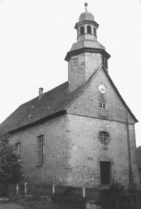 Kirche, Ansicht von Nordwesten, 1950