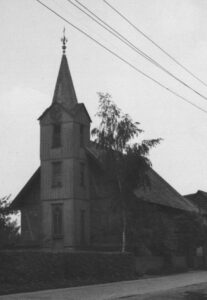 Kirche, Außenansicht, 1950