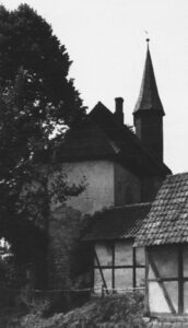 Kapelle, Ansicht von Nordosten, 1950