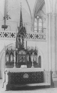 Altaraufsatz, wohl nach 1864, vor 1953