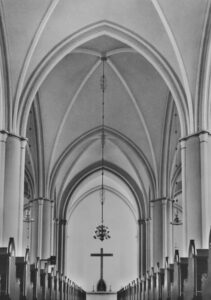 Kirche, Blick zum Altar, nach 1953, vor 1997