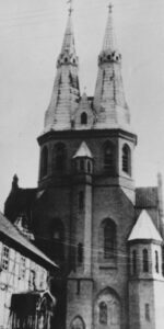 Kirche Kalefeld, Ansicht von Westen, Postkarte, 1950 (?)