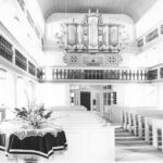 Kirche, Blick zur Orgel, 1962