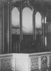 Orgelprospekt von 1884, um 1947 (?)