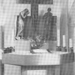 Altar mit Kreuzigungsgruppe, nach 1980