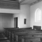 Kirche, Blick zur Westempore, Foto: Ernst Witt, Hannover, 1955