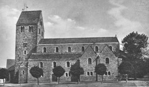 Kirche, Ansicht von Süden, um 1930