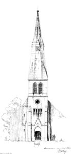 Ellierode, Entwurf, Kirchturm