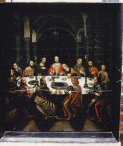 Altaraufsatz, Gemälde „Abendmahl“, 1978