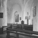 Kirche, Innenansicht, Foto: Ernst-Witt, Hannover, September 1951
