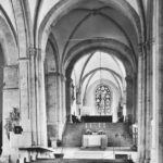 Kirche, Blick zum Altar, vor 1964