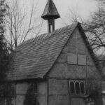 Kirche, Außenansicht, um 1960