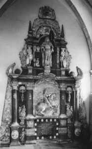 Epitaph für Christian Friedrich von Reden († 1693), vor 1970